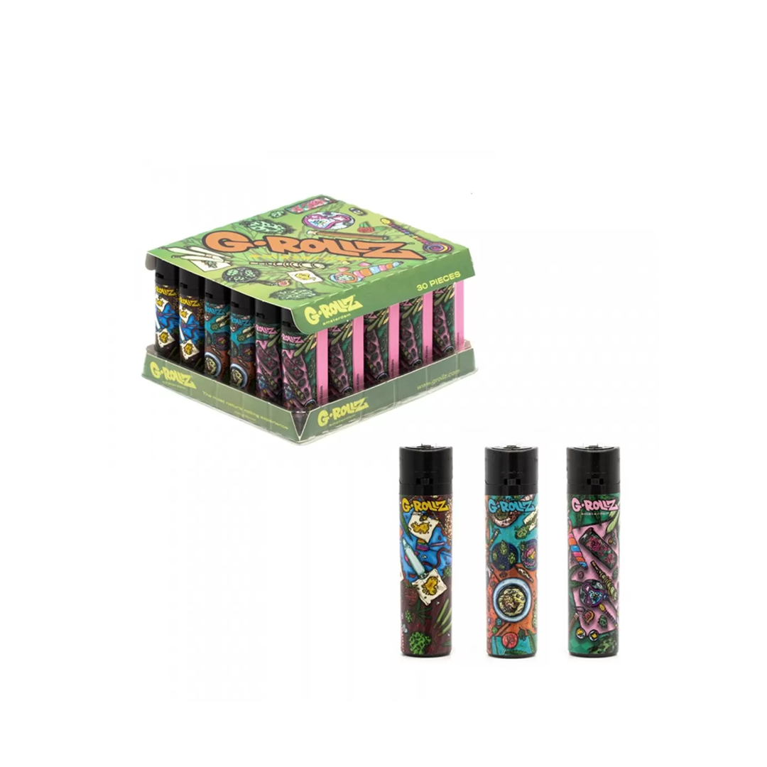 G-ROLLZ AMSTERDAM PICNIC LIGHTERS 30/PK - GR3450-DIS1