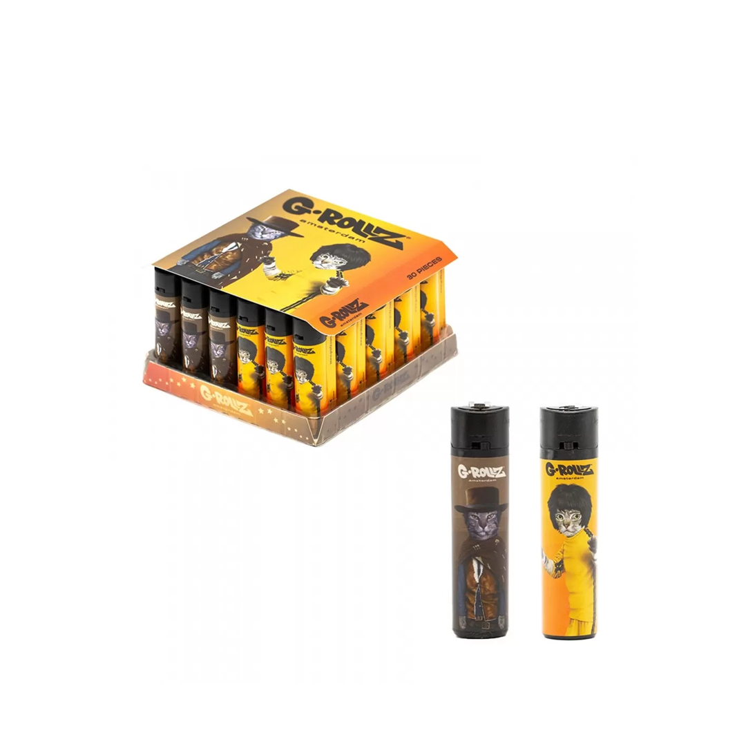 G-ROLLZ PET ROCK LIGHTERS 30/PK - PR3450-DIS4