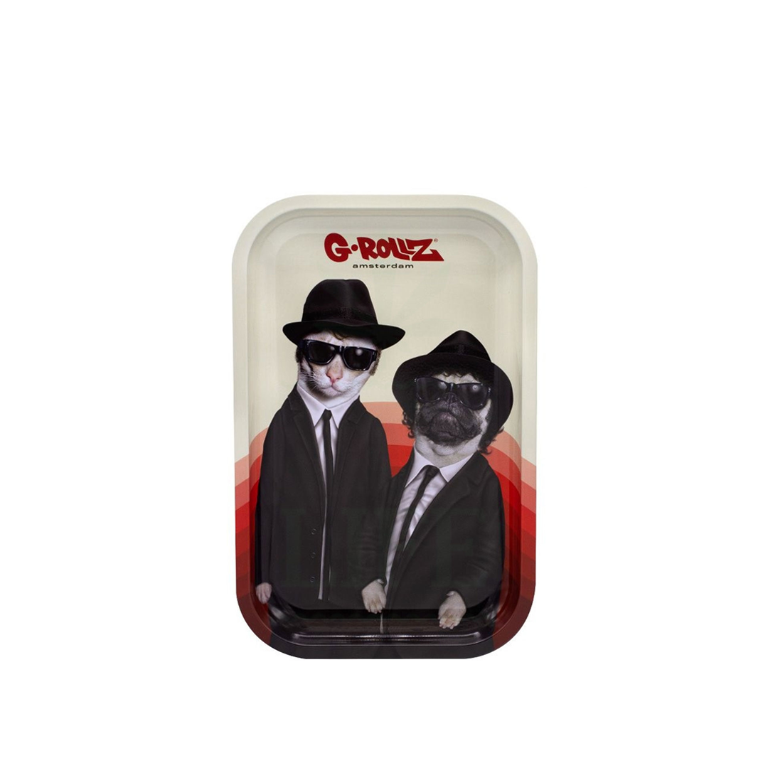 G-ROLLZ PET ROCKS METAL TRAY MEDIUM 17.5X27.5CM - BROTHERS - PR3301T