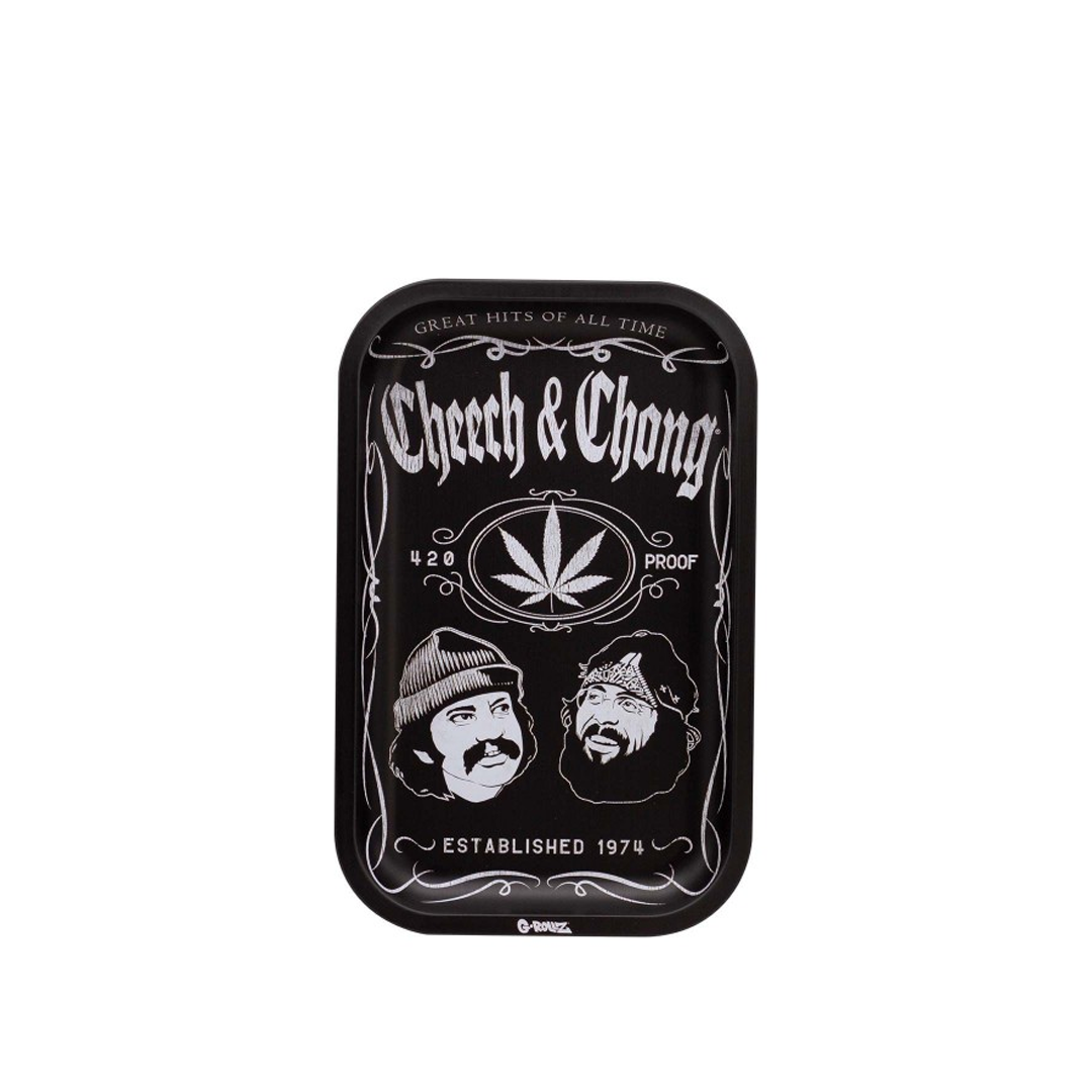 G-ROLLZ CHEECH & CHONG MEDIUM TRAY 17.5X27.5 CM - GREATES HITS - CC3301B