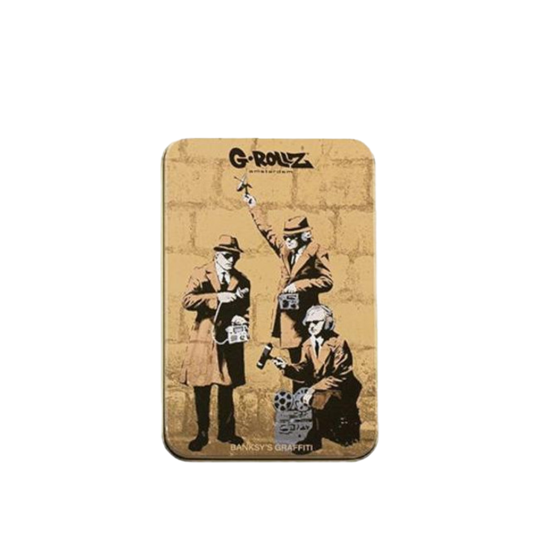 G-ROLLZ BANKSY'S GRAFFITI LARGE STORAGE BOXES 13.5 X 8.5 X 3 CM - BG3352-DIS3