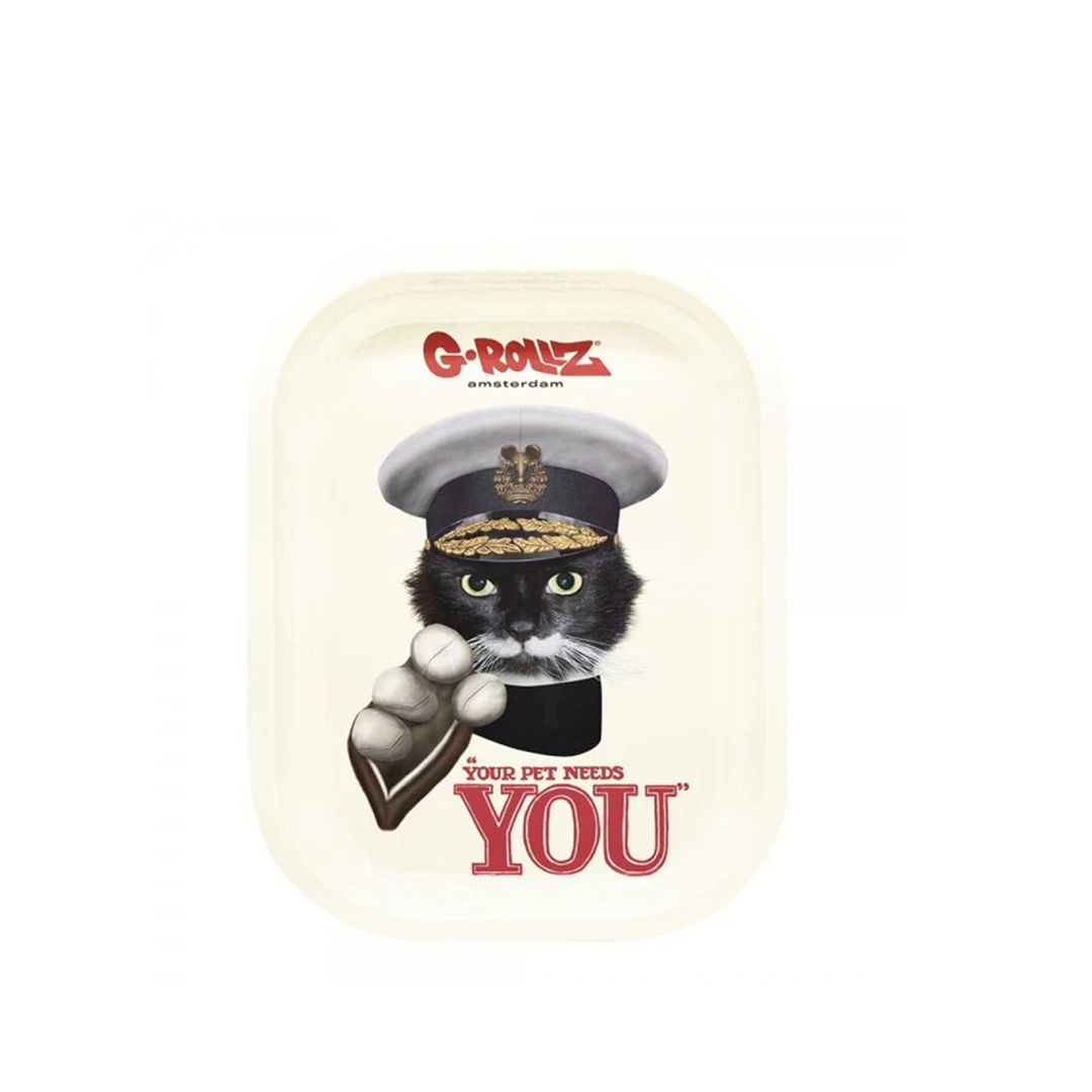 G-ROLLZ PET ROCKS METAL TRAY SMALL 14X18CM - KITCHEN - PR3300Q