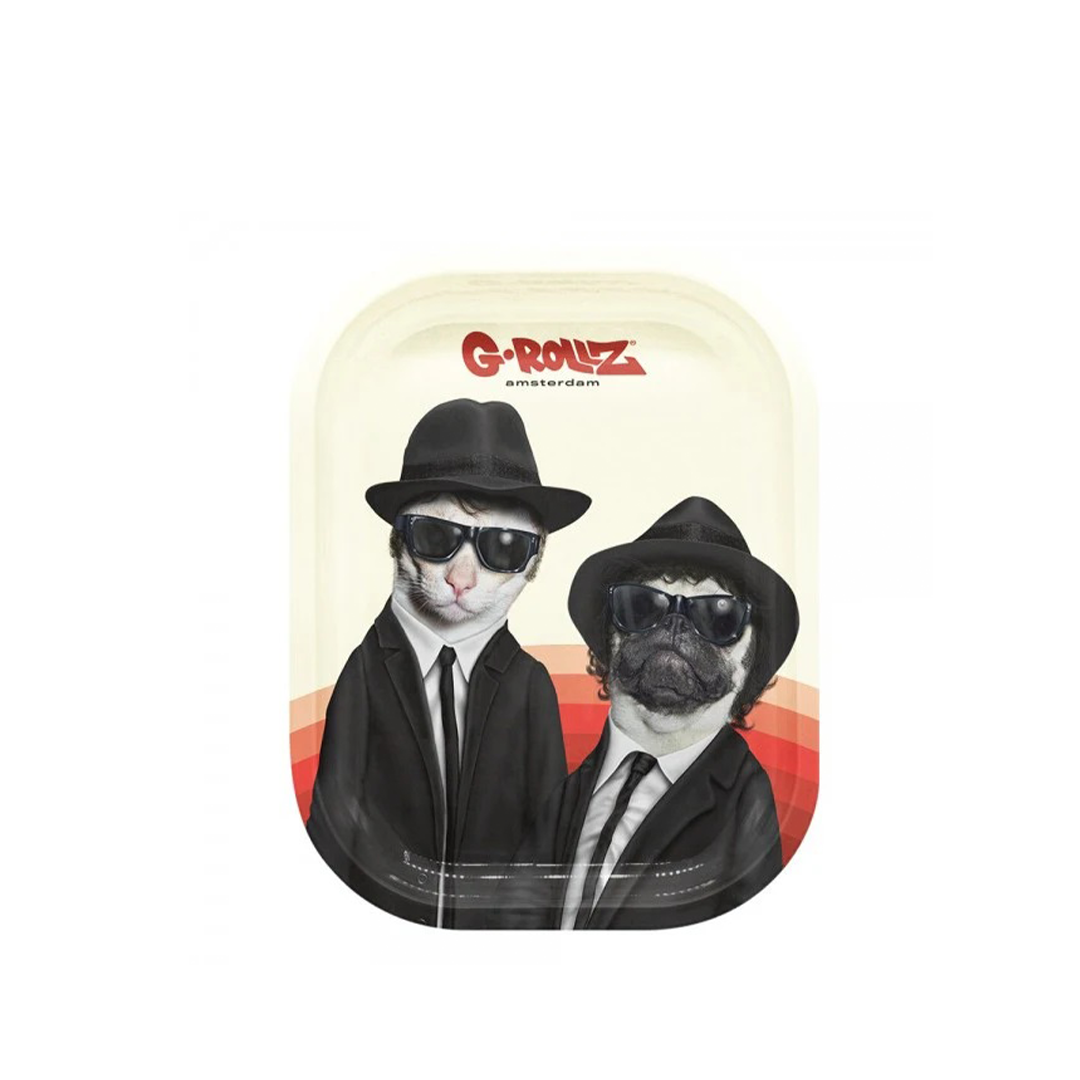 G-ROLLZ PET ROCKS METAL TRAY SMALL 14X18CM - BROTHERS - PR3300T