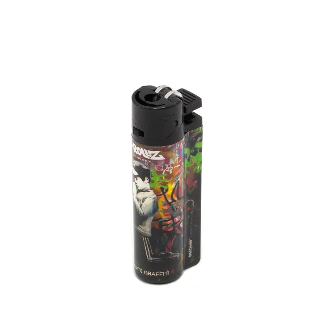 G-ROLLZ BANKSY'S GRAFFITI LIGHTERS 30/PK- BG3450-DIS6