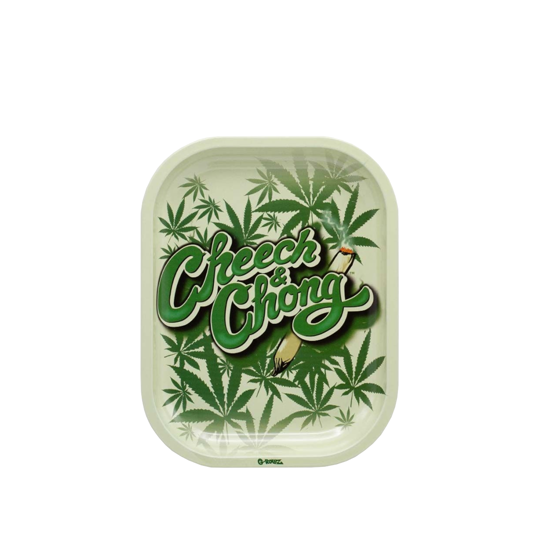 G-ROLLZ CHEECH & CHONG METAL TRAY SMALL 14X18 CM - CAMO - CC3300E