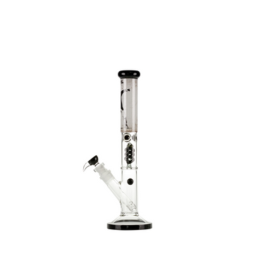 G-ROLLZ BANKSY STRAIGHT TUBE GLASS WATERPIPE 18" - FLOWER THROWER - BG20107A