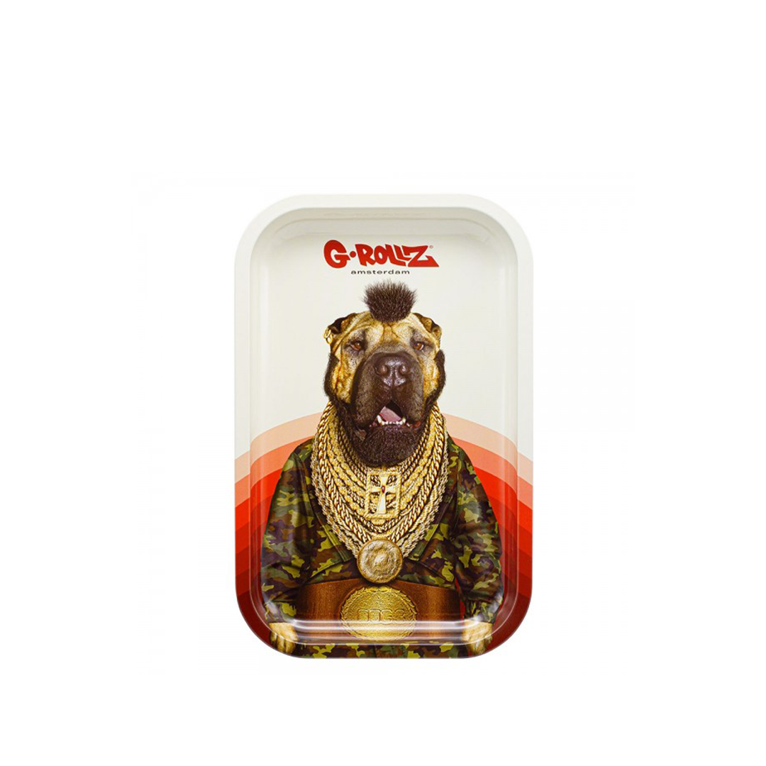 G-ROLLZ PET ROCKS METAL TRAY MEDIUM 17.5X27.5CM - FOOL - PR3301J