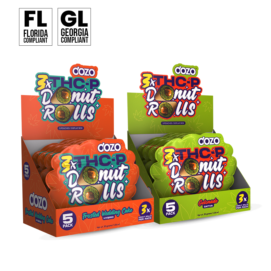 Dozo THC-P Donut Rolls 6 Grams