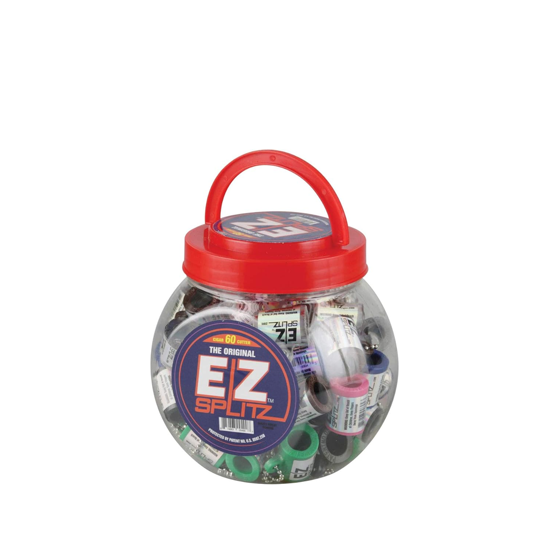 EZ SPLITZ CIGAR CUTTER JAR 60/PK