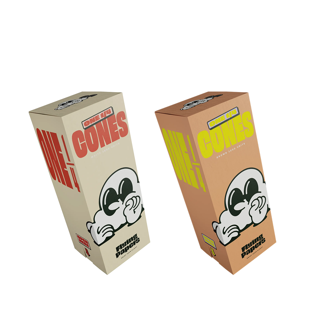 FLYING PAPER CONES 1 1/4 SIZE 1200/PK