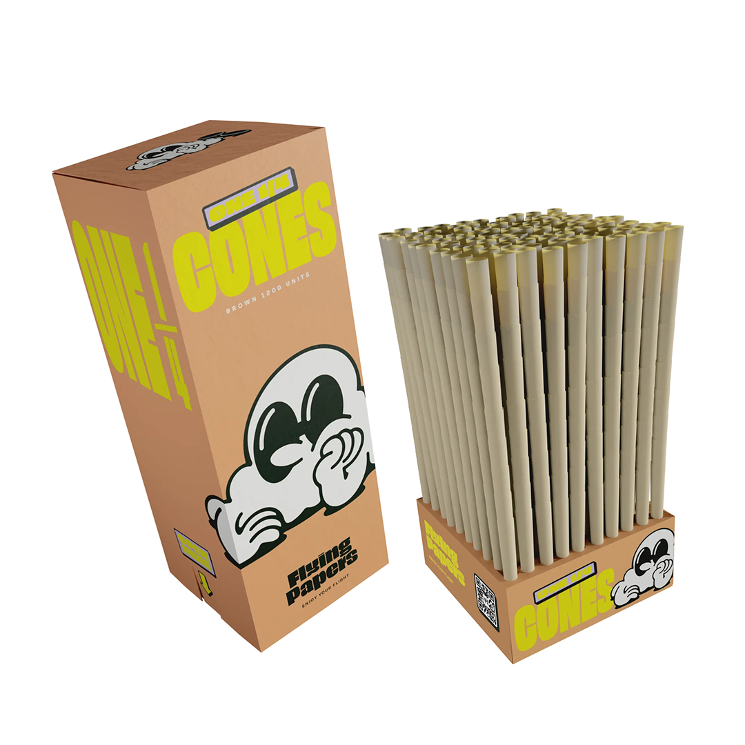 FLYING PAPER CONES 1 1/4 SIZE 1200/PK