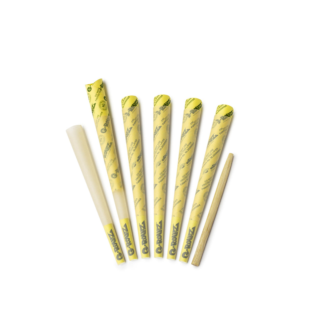 G-ROLLZ CHEECH AND CHONG 1 1/4 CONES 6/24 - BAMBOO UNBLEACHED - CC1172QA-DIS