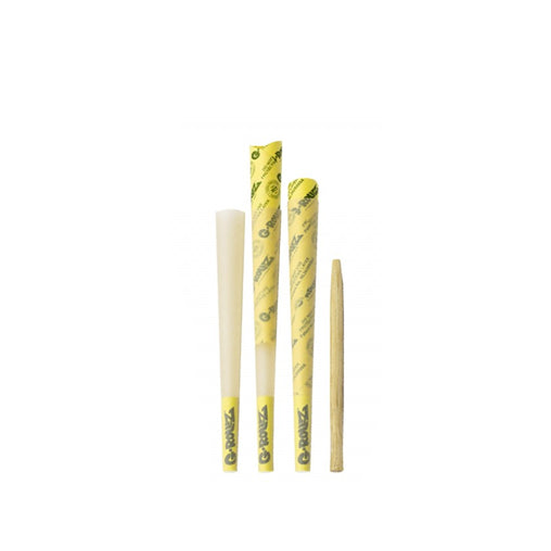 G-ROLLZ CHEECH AND CHONG KING SIZE CONES 3/24 - BAMBOO UNBLEACHED - CC1153KA-DIS