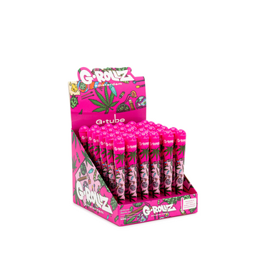 G-ROLLZ G-TUBE (CONE SHAPE) AMSTERDAM 36/PK - CANDY PINK - GR1500D-DIS