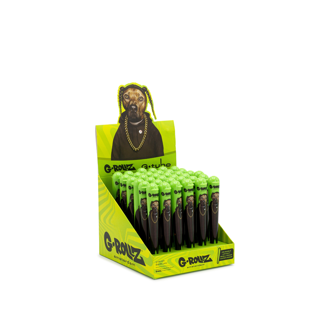 G-ROLLZ PET ROCKS G-TUBE (CONE SHAPE) 36/PK - RAP - PR1500G-DIS