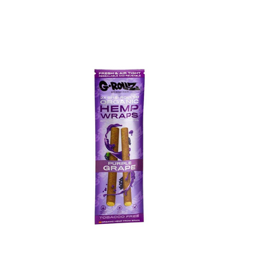 G-ROLLZ PET ROCKS 2X PRE-ROLLED HEMP WRAPS - GRAPE - PR1520D-DIS