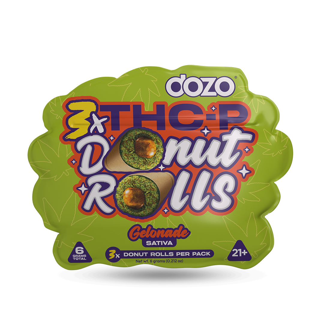Dozo THC-P Donut Rolls 6 Grams