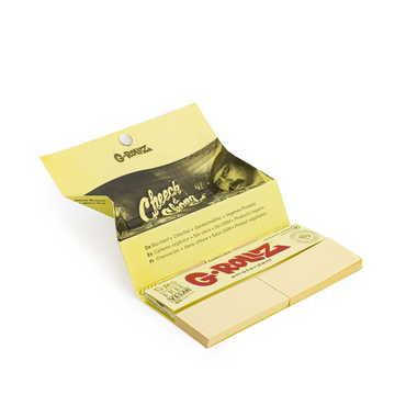 G-ROLLZ CHEECH & CHONG KING SIZE ROLLING PAPER + TIPS & TRAY 16/50 - ORGANIC HEMP EXTRA THIN - CC72A-DIS