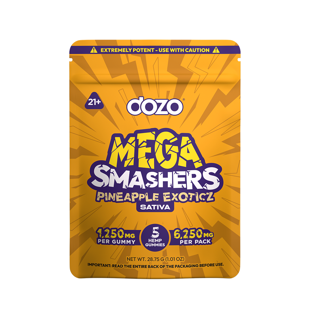 DOZO MEGA SMASHERS GUMMIES 6250MG