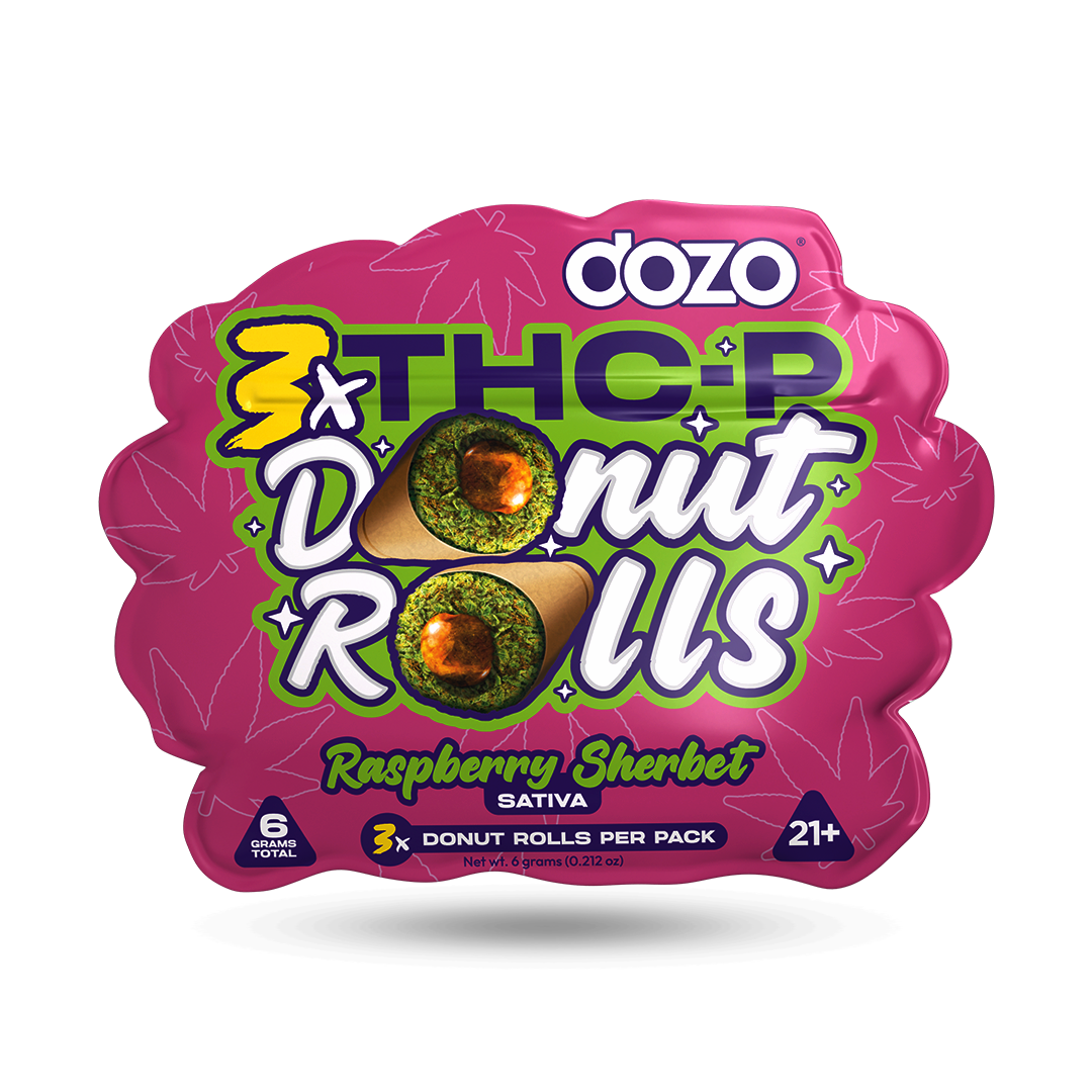 Dozo THC-P Donut Rolls 6 Grams