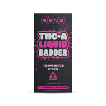 DOZO THC-A LIQUID BADDER DISPOSABLE VAPE 5G