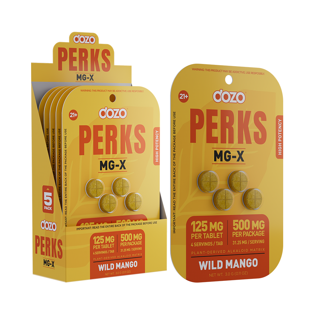 DOZO PERKS MG-X 125MG TAB / 500MG PACK