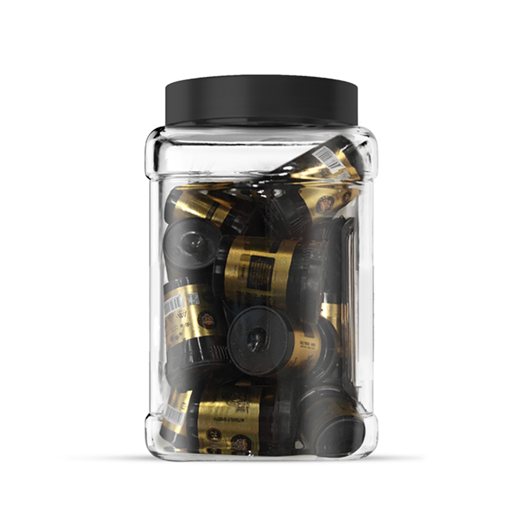 WAZABI EXOTICS GOLD RESERVE MEMBERS ONLY 1G FLOWER JAR 15/PK - (3 IN 1 JAR)