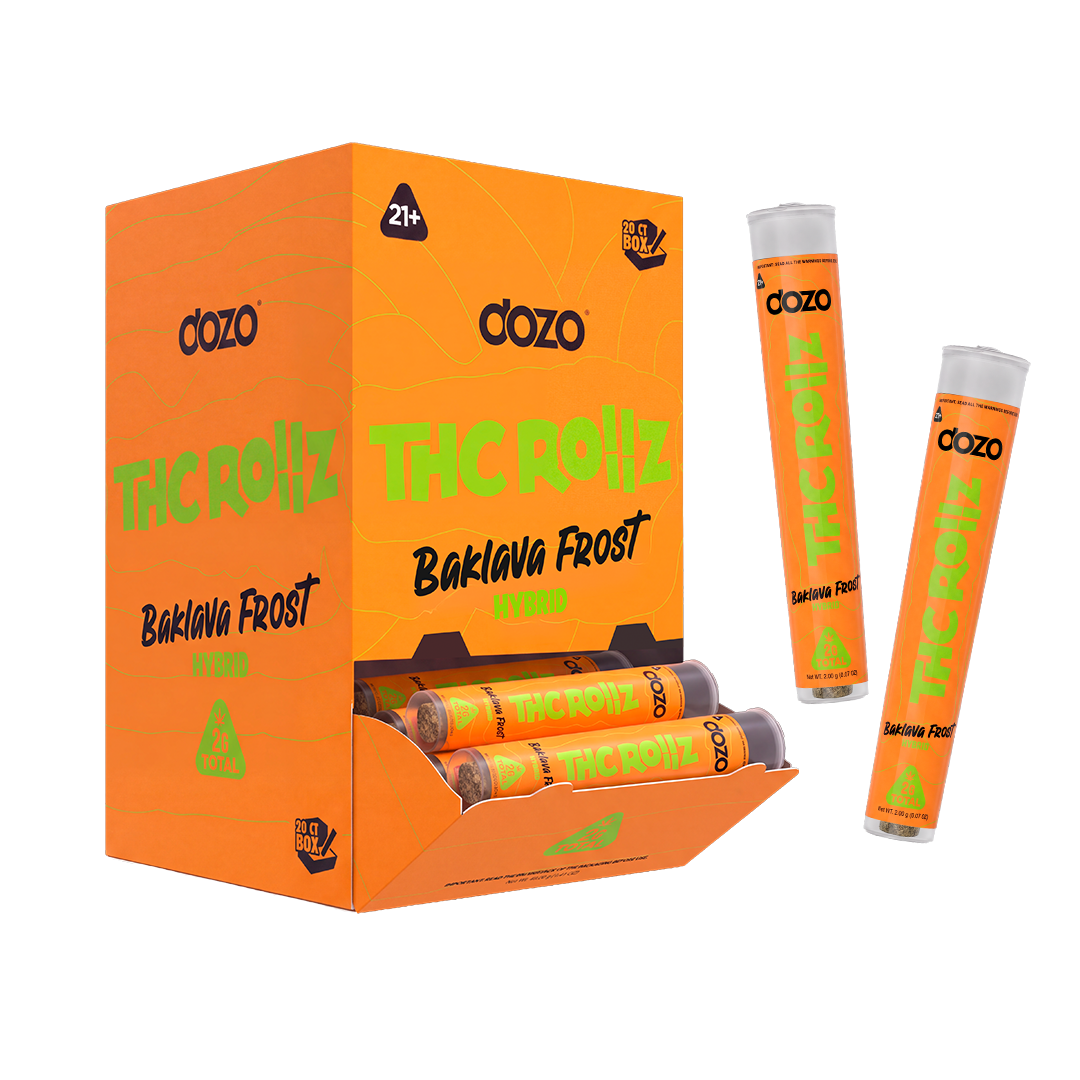 DOZO THC ROLLZ 20CT