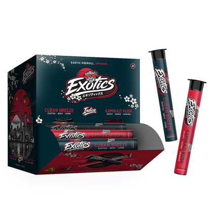WAZABI EXOTICS CBD INFUSED GRAVITY BOX