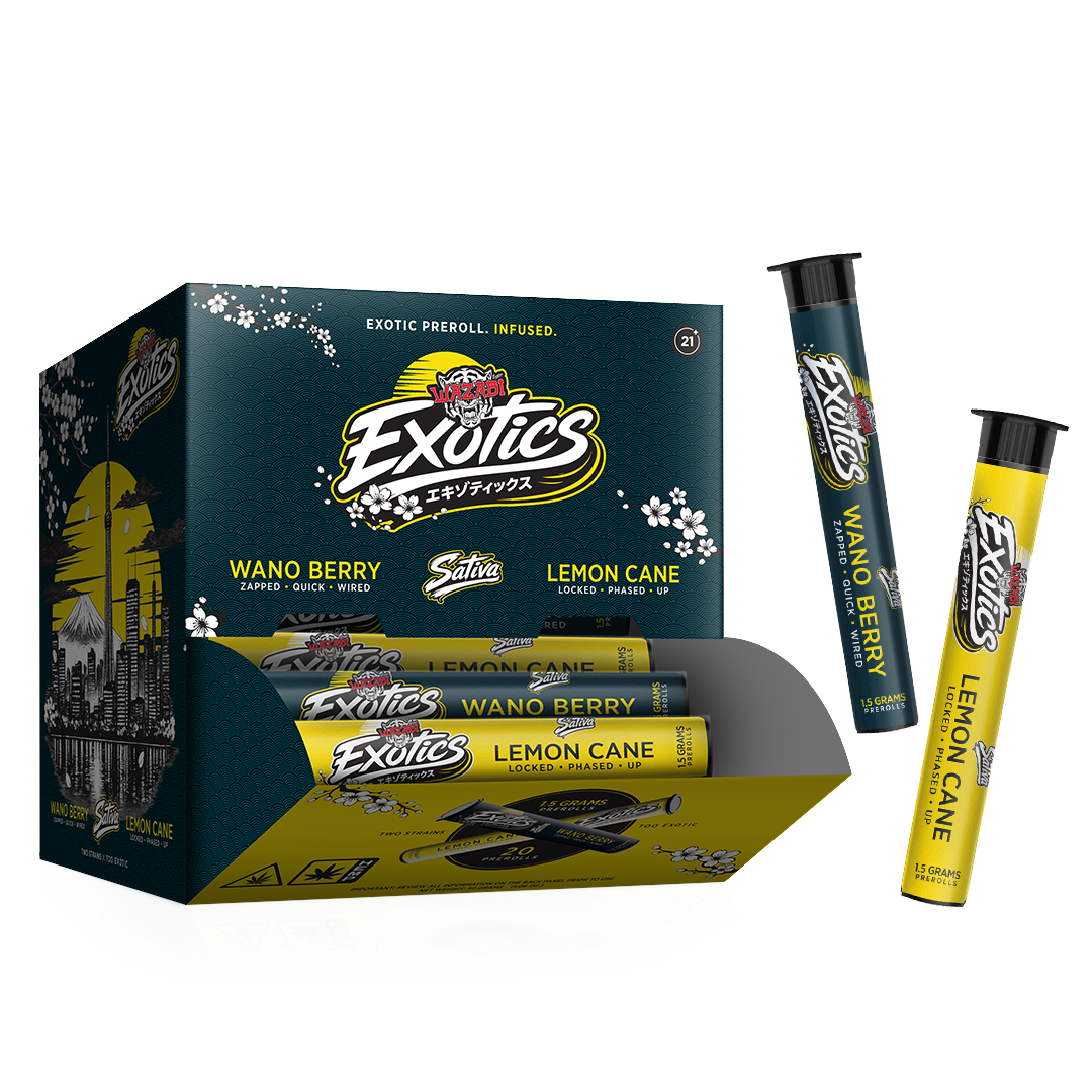 WAZABI EXOTICS CBD INFUSED GRAVITY BOX