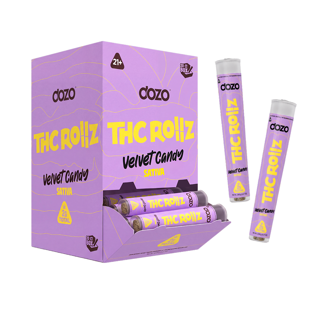 DOZO THC ROLLZ 20CT
