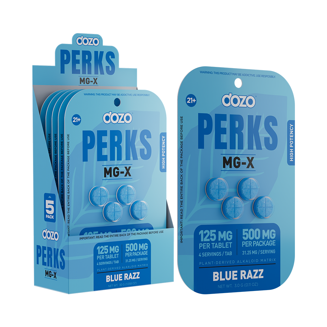 DOZO PERKS MG-X 125MG TAB / 500MG PACK