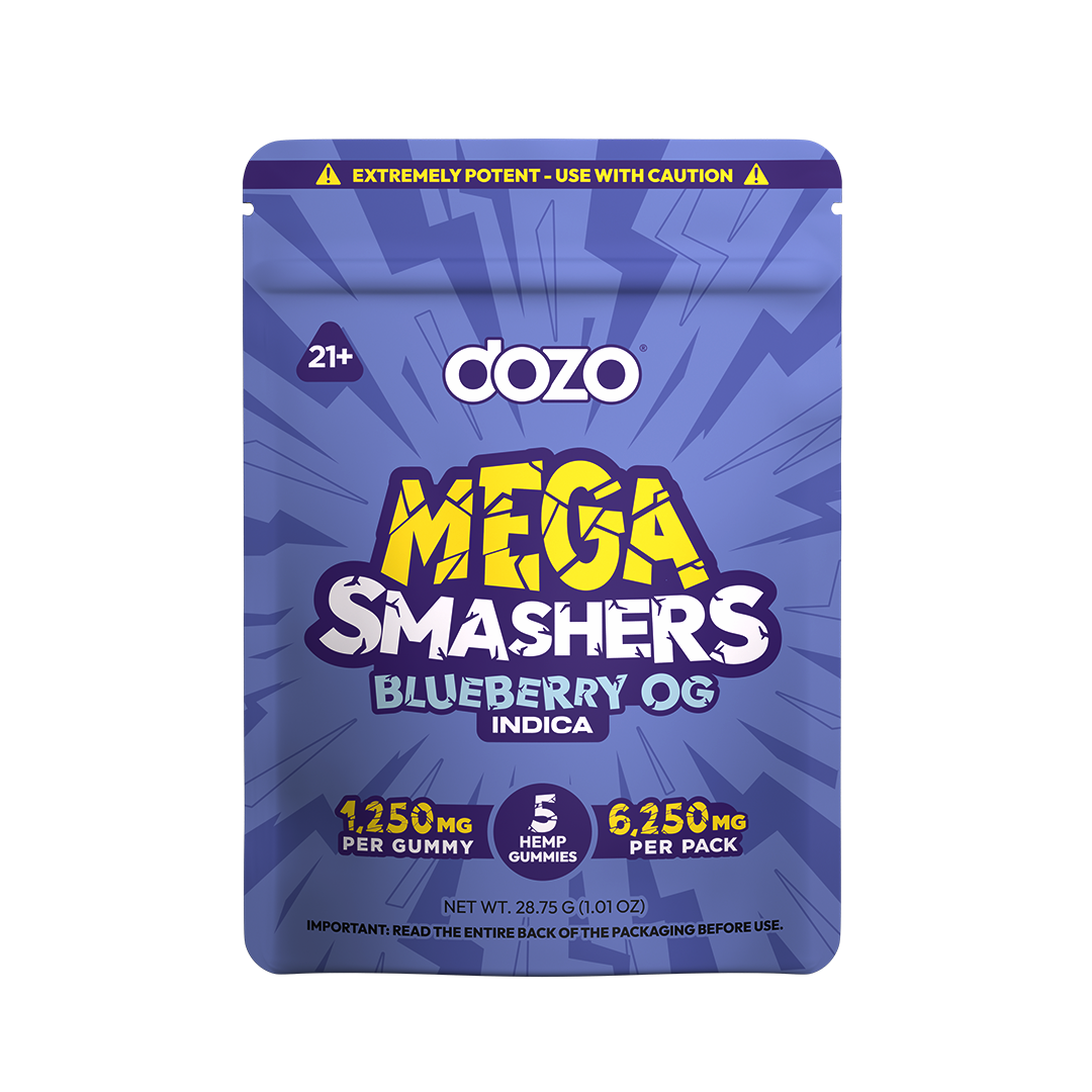 DOZO MEGA SMASHERS GUMMIES 6250MG