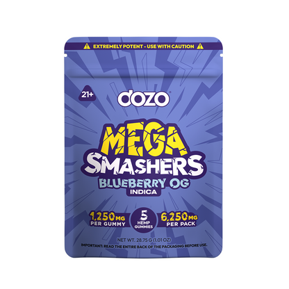 DOZO MEGA SMASHERS GUMMIES 6250MG