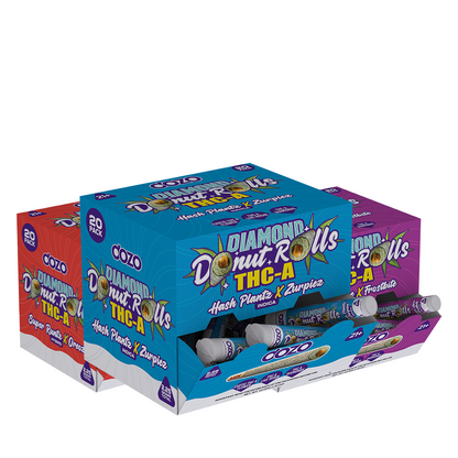 DOZO DIAMOND THC-A DONUT ROLLS 2.25G