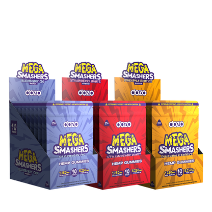 DOZO MEGA SMASHERS GUMMIES 6250MG