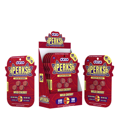 DOZO PERKS 7-HYDROXYMITRAGYNINE 100MG TAB / 400MG PACK