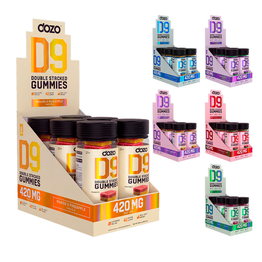 DOZO D9 DOUBLE STACKED GUMMIES