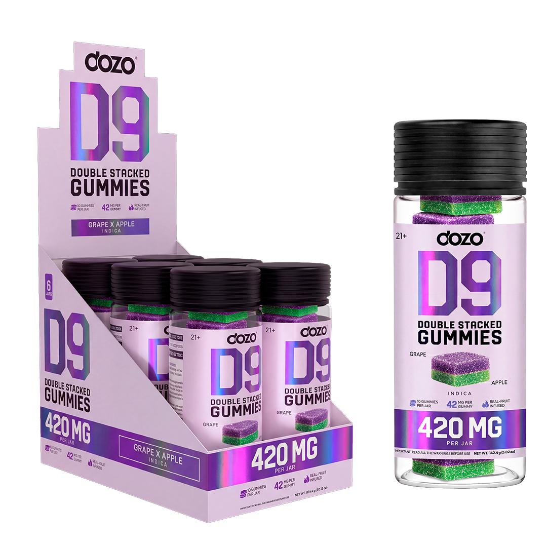DOZO D9 DOUBLE STACKED GUMMIES