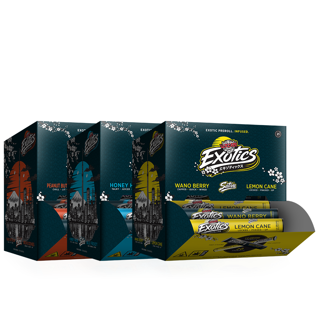 WAZABI EXOTICS CBD INFUSED GRAVITY BOX