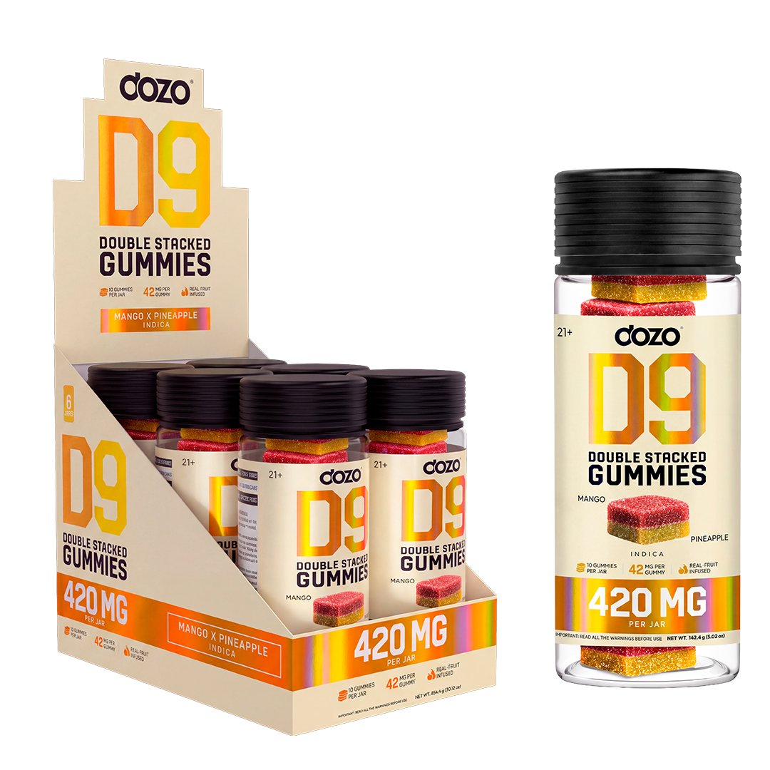 DOZO D9 DOUBLE STACKED GUMMIES