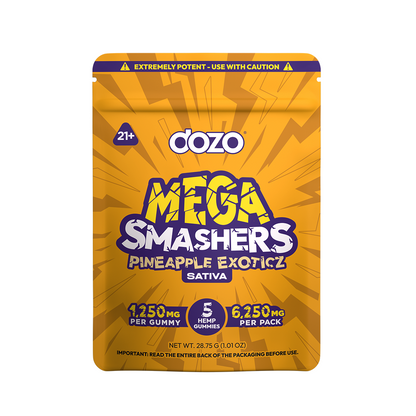 DOZO MEGA SMASHERS GUMMIES 6250MG