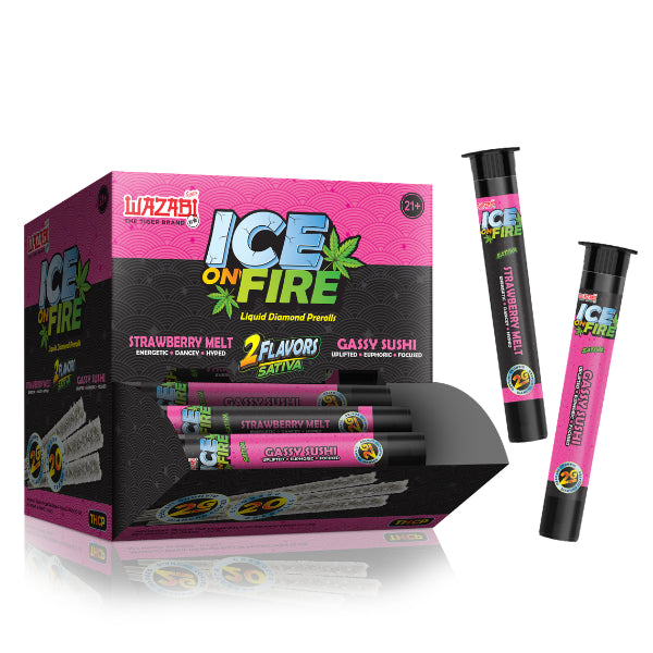 ICE ON FIRE THCP | LIQUID DIAMOND INFUSED GRAVITY BOX