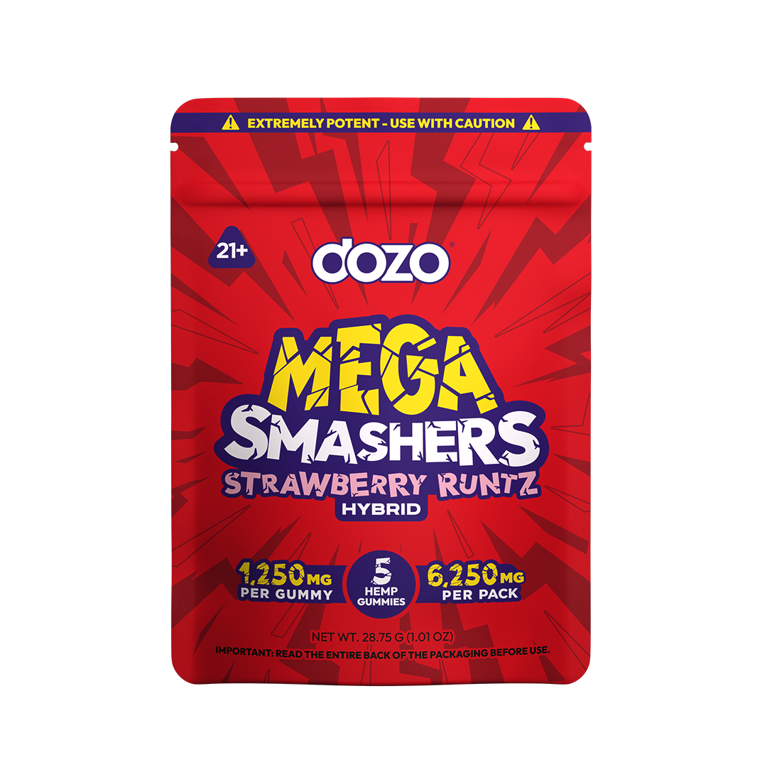 DOZO MEGA SMASHERS GUMMIES 6250MG