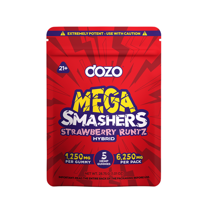 DOZO MEGA SMASHERS GUMMIES 6250MG