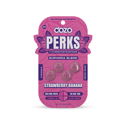 DOZO PERKS 7-HYDROXYMITRAGYNINE 200MG