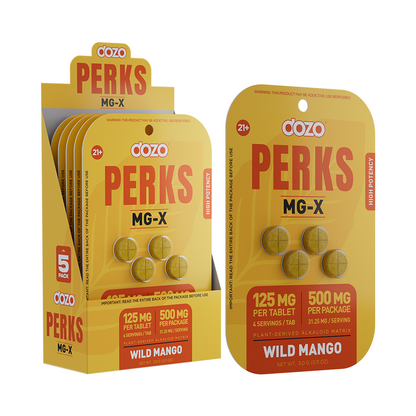 DOZO PERKS MG-X 125MG TAB / 500MG PACK