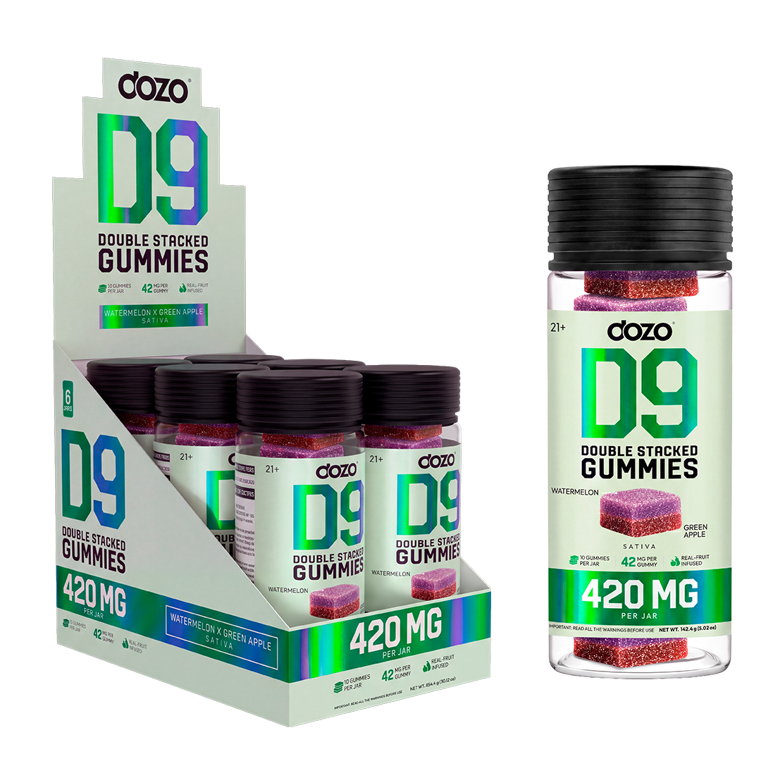 DOZO D9 DOUBLE STACKED GUMMIES