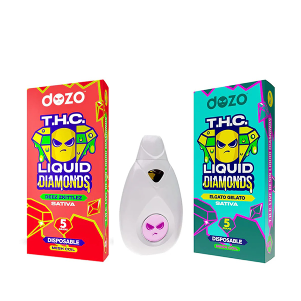 DOZO 5G LIQUID DIAMONDS THC DISPOSABLE VAPE